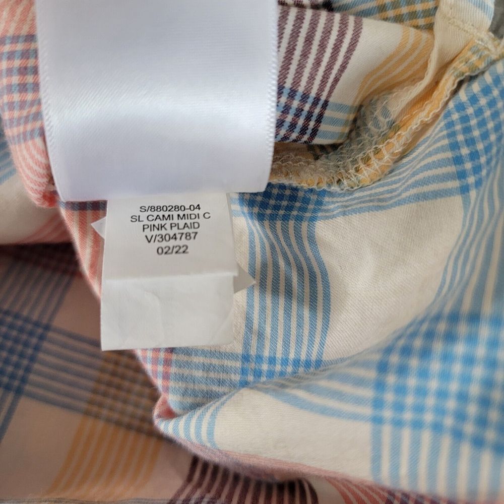Pastel Plaid Maxi Dress - Picture 13 of 15